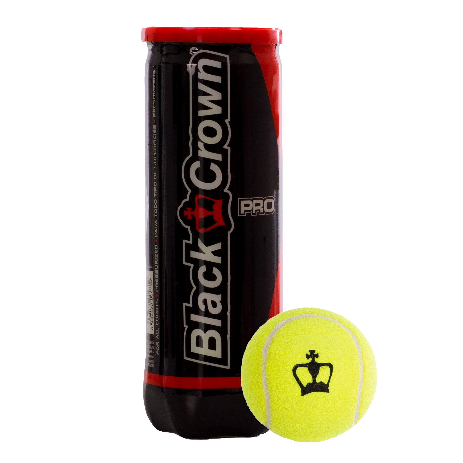 Bote Pelotas Pro Black Crown