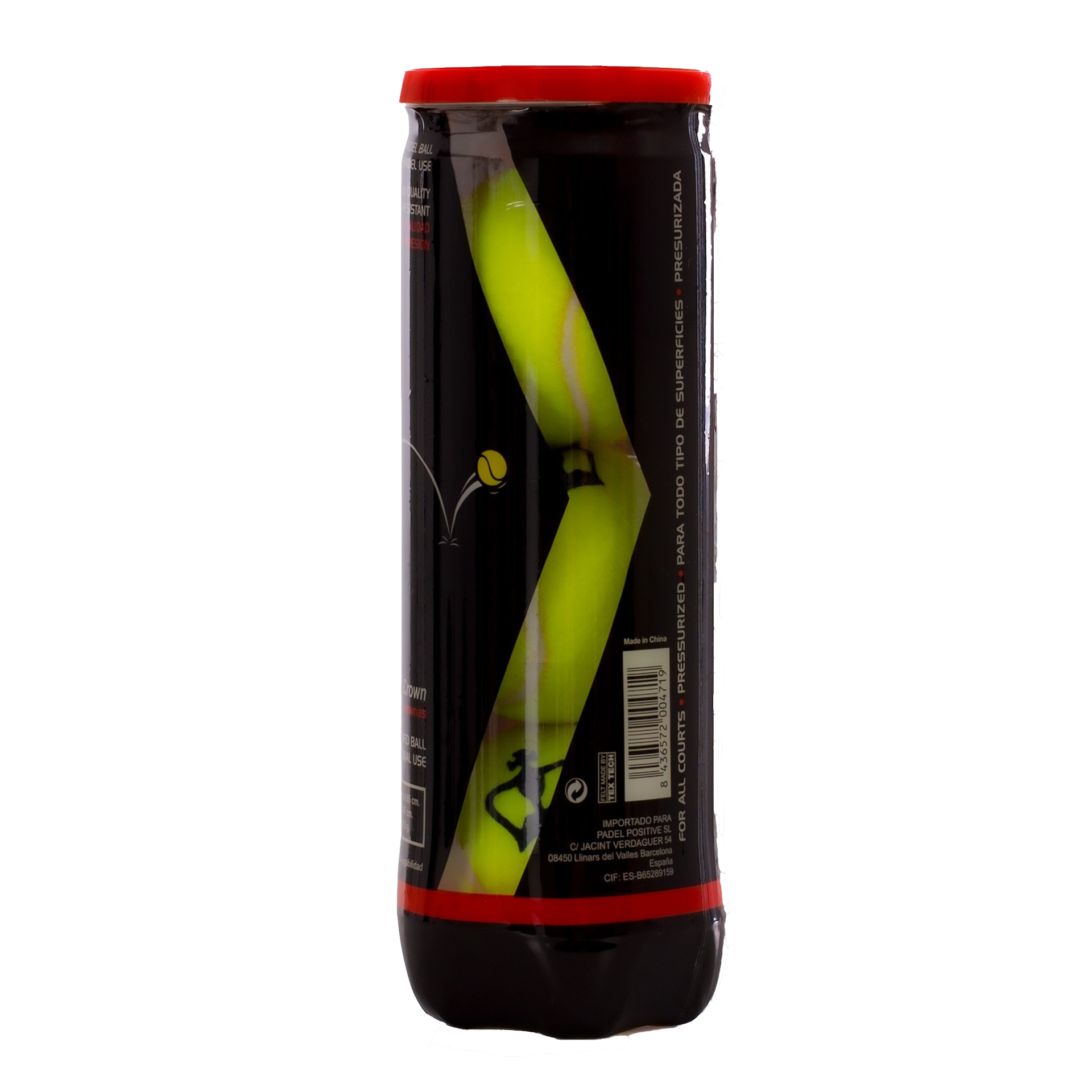 Bote Pelotas Pro Black Crown