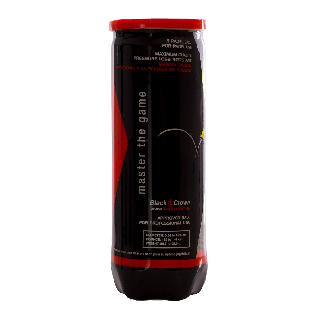 Bote Pelotas Pro Black Crown