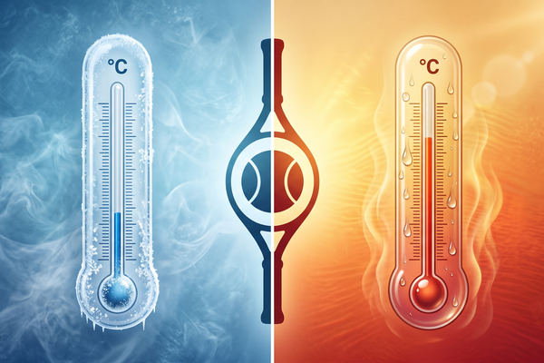 La importancia de la temperatura en el pádel: cómo el frío y el calor cambian tu partido